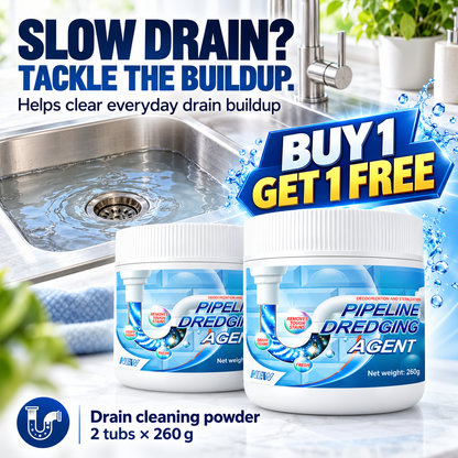 Slow draining sink with standing water - clog problem