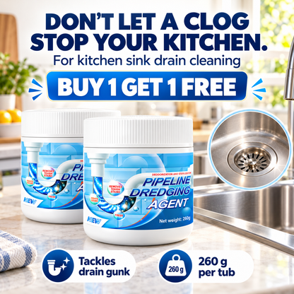 Drain cleaner used in a kitchen sink