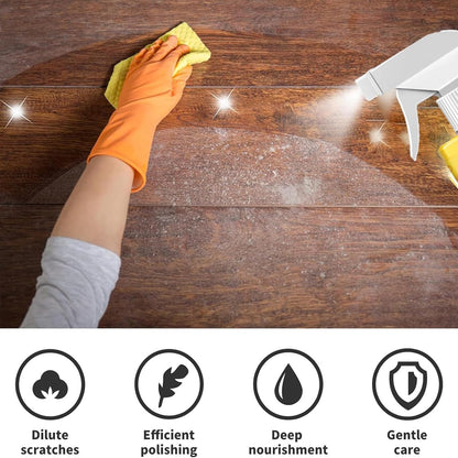 LustreLeaf wood polish spray for furniture, doors and cabinets