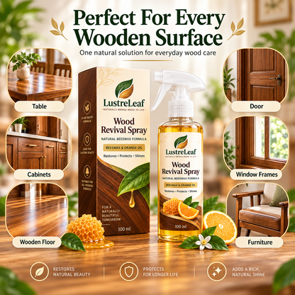 How to use LustreLeaf - dust, spray and wipe in 3 steps